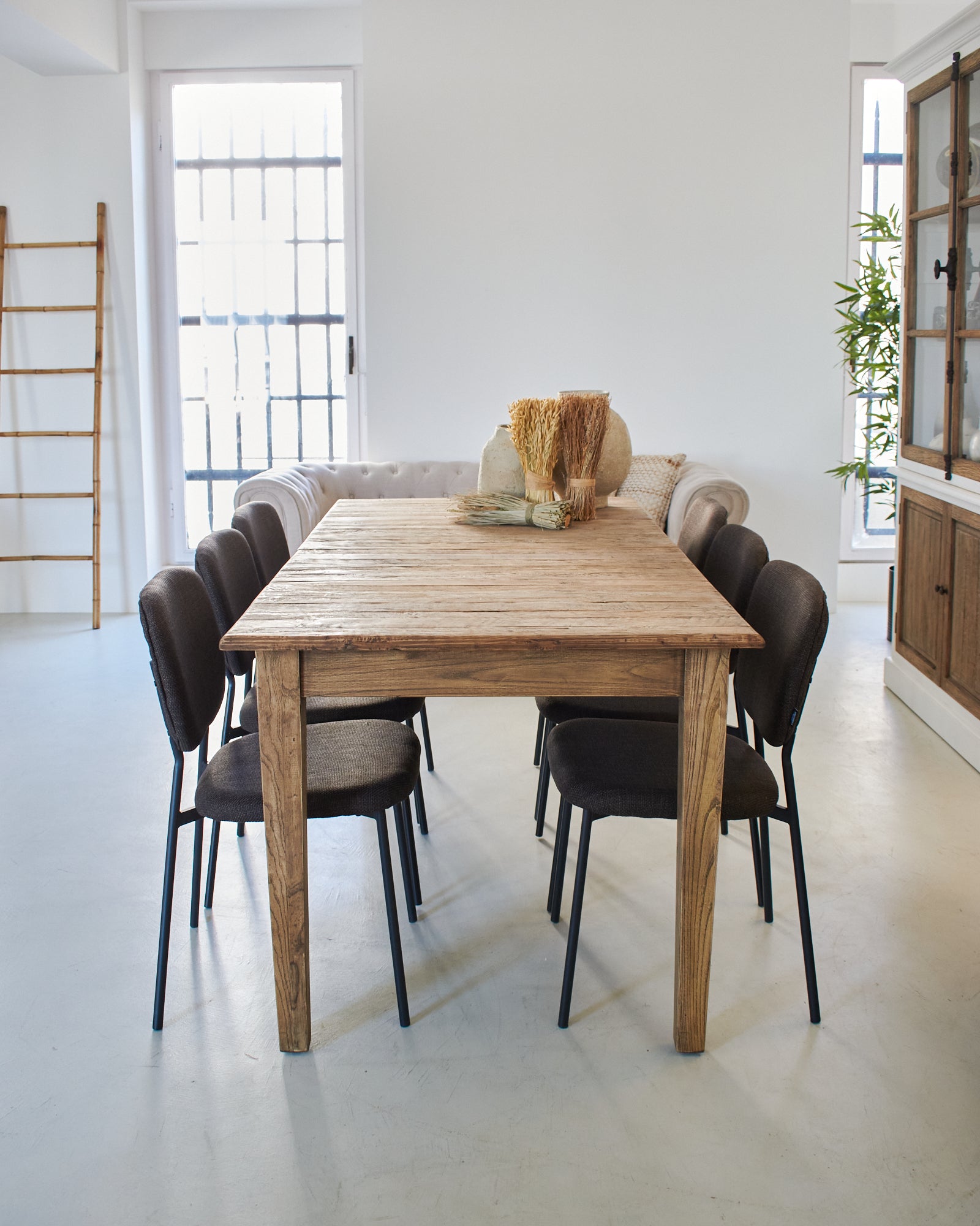 Tavolo allungabile in legno di rovere di recupero Depot  90-180 cm - OrchideaMilano1981