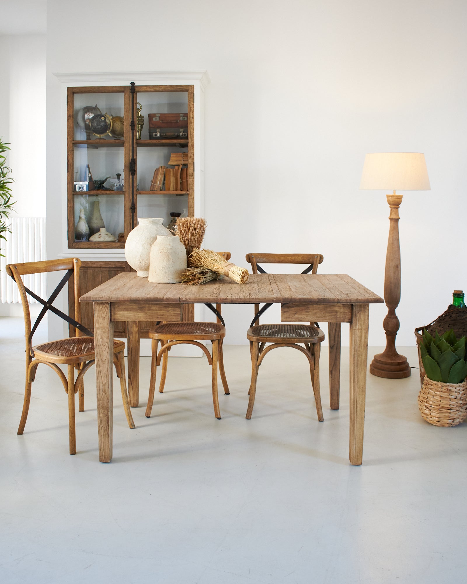 Tavolo allungabile in legno di rovere di recupero Depot  90-180 cm - OrchideaMilano1981