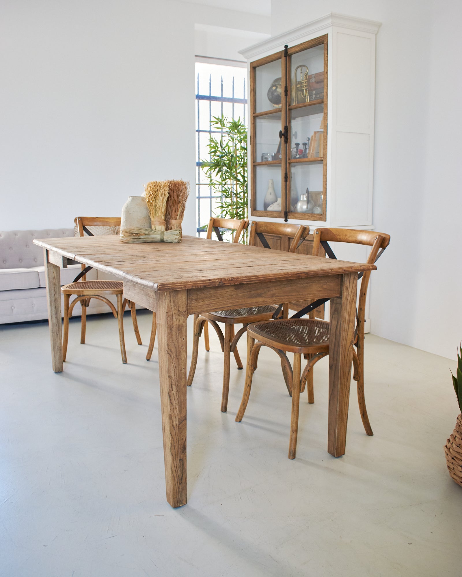 Tavolo allungabile in legno di rovere di recupero Depot  90-180 cm - OrchideaMilano1981