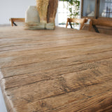 Tavolo allungabile in legno di rovere di recupero Depot  90-180 cm - OrchideaMilano1981
