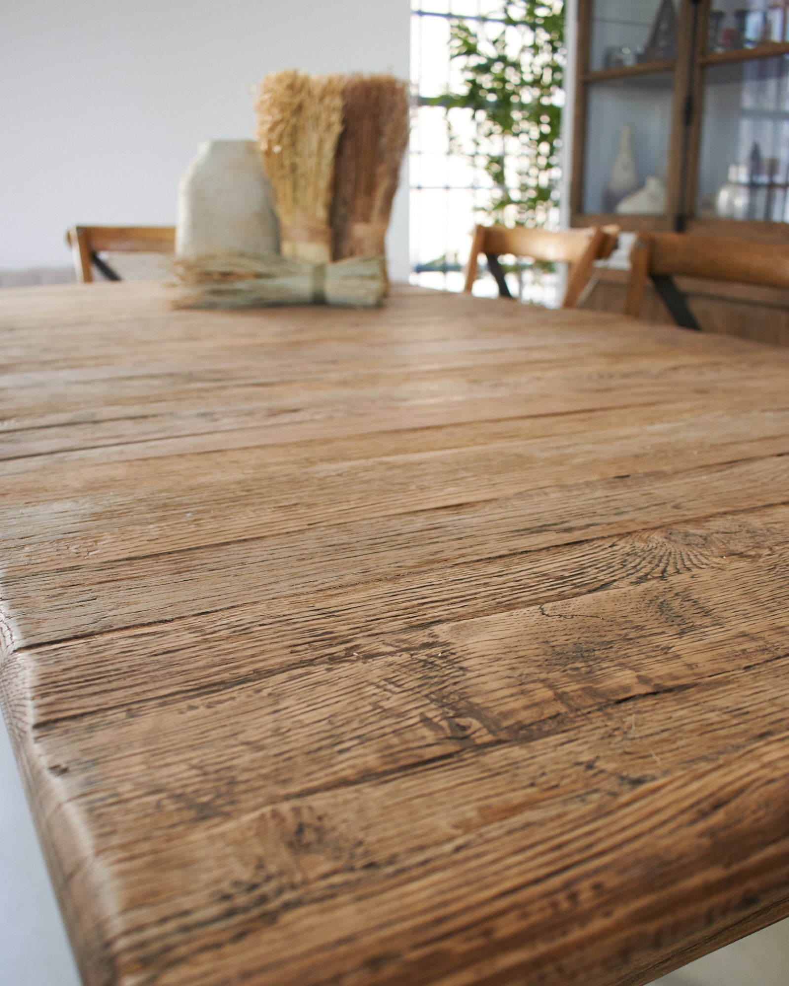 Tavolo allungabile in legno di rovere di recupero Depot  90-180 cm - OrchideaMilano1981
