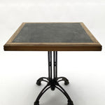 Tavolo quadrato in legno massello da bistrot Marseille 70 cm - OrchideaMilano1981
