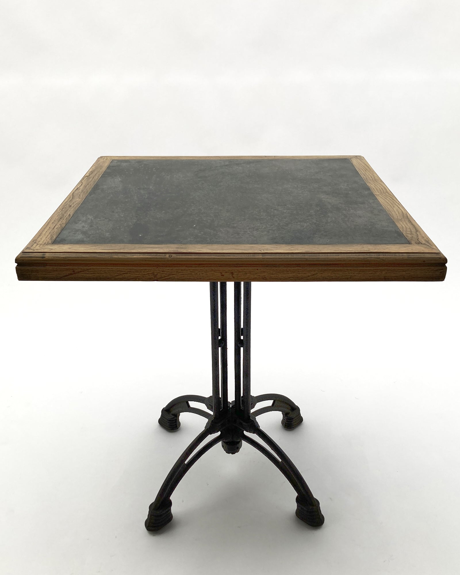 Tavolo quadrato in legno massello da bistrot Marseille 70 cm - OrchideaMilano1981