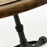 Tavolo rotondo in legno massello da bistrot Paris 70 cm - OrchideaMilano1981