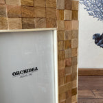 Portafoto con cornice in legno e osso Sahara - OrchideaMilano1981