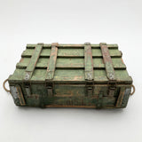 Baule in legno vintage Army modello B - OrchideaMilano1981