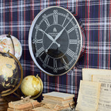 Orologio da parete in alluminio cromato London - OrchideaMilano1981