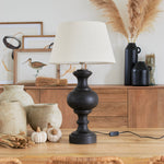 Lampada da tavolo in legno Hannover - OrchideaMilano1981