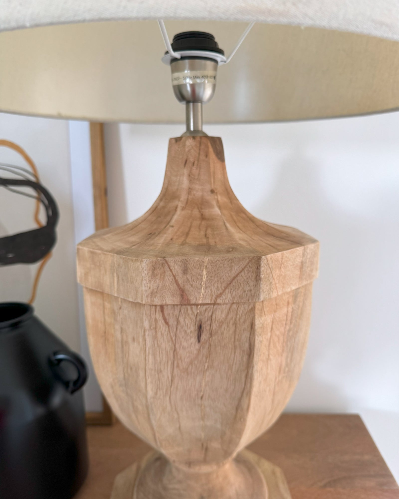 Lampada da tavolo in legno Antiparos - OrchideaMilano1981