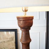 Lampada da terra in legno Salamanca - OrchideaMilano1981