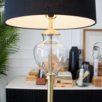 Lampada da terra in metallo e vetro Pigalle - OrchideaMilano1981