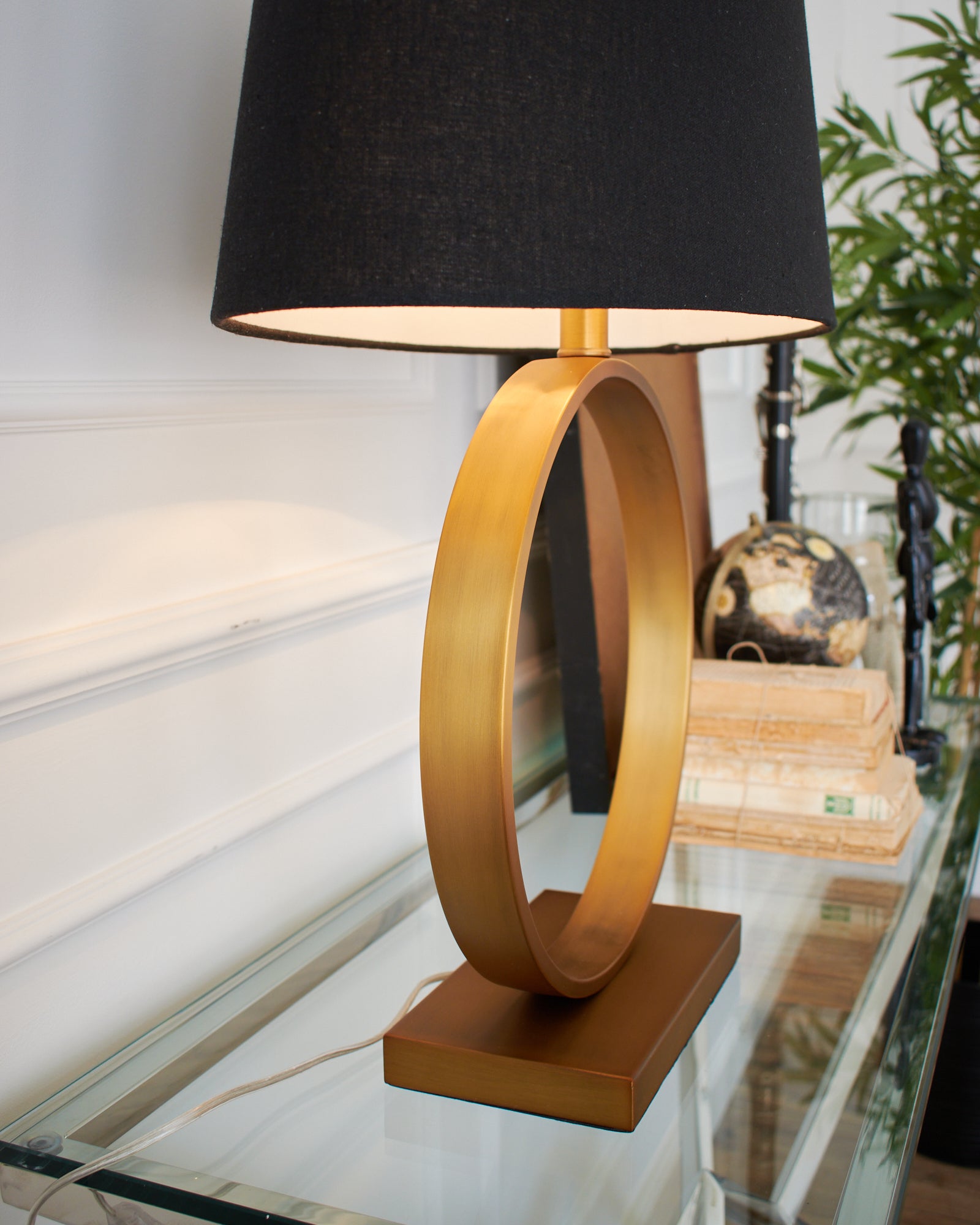 Lampada da tavolo in metallo Kensington - OrchideaMilano1981