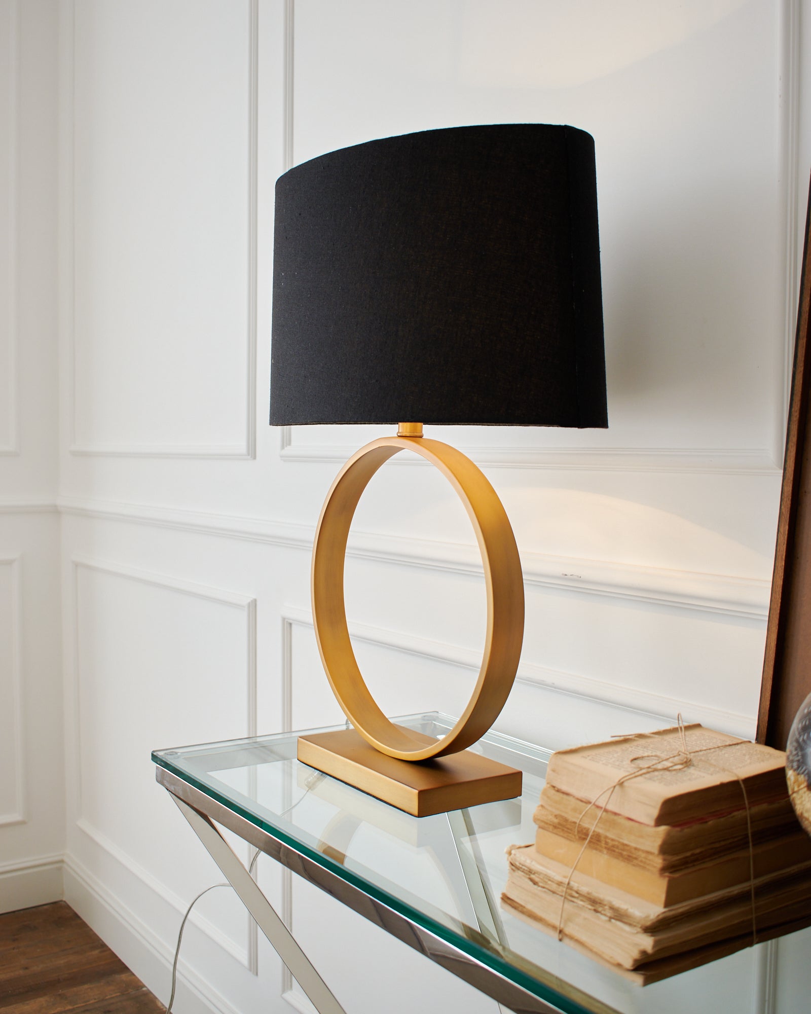 Lampada da tavolo in metallo Kensington - OrchideaMilano1981