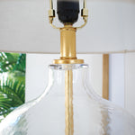 Lampada da tavolo in metallo e vetro Capri - OrchideaMilano1981