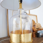 Lampada da tavolo in metallo e vetro Capri - OrchideaMilano1981