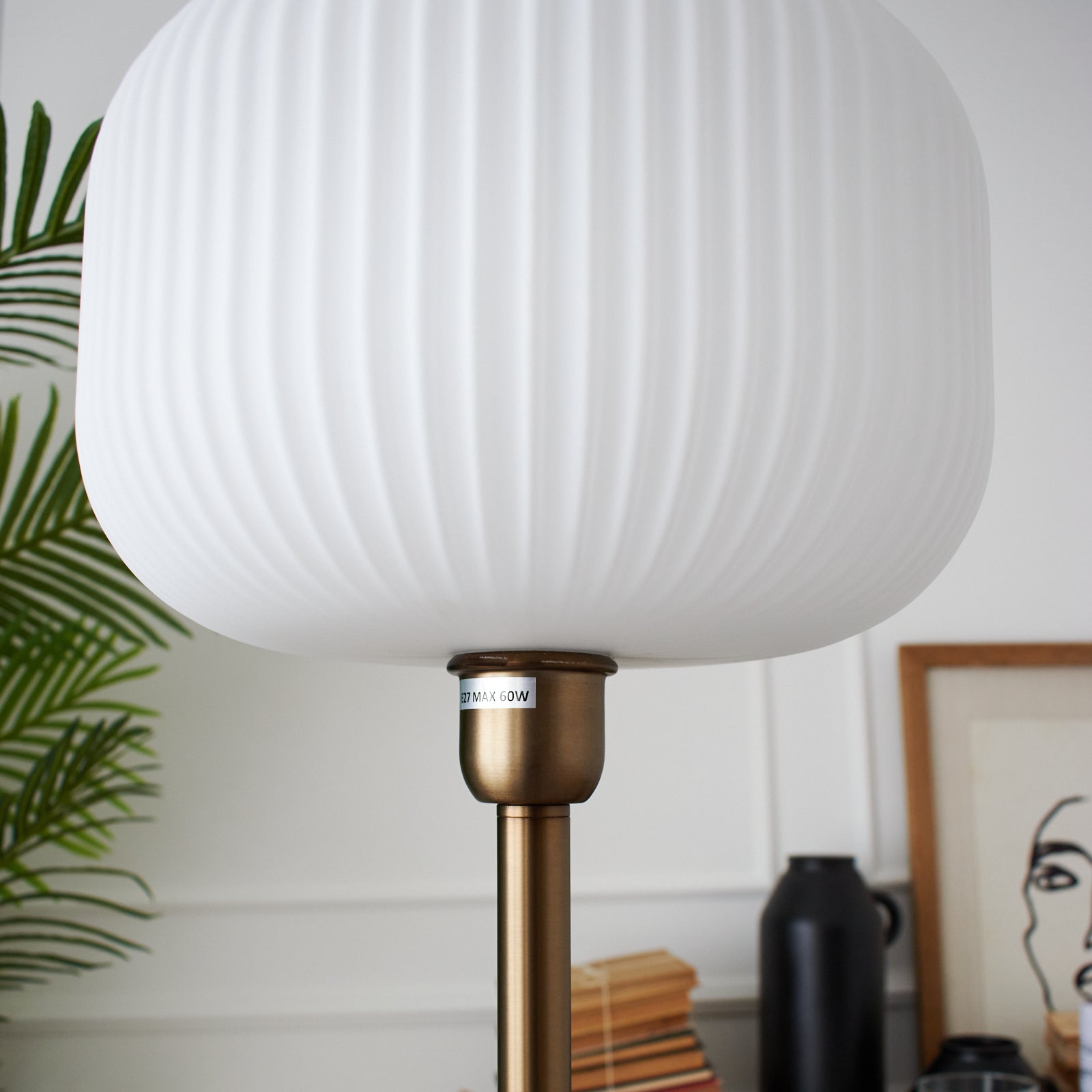 Lampada da terra in metallo e vetro Paris - OrchideaMilano1981