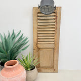 Applique in legno e ferro vintage Colonial - OrchideaMilano1981
