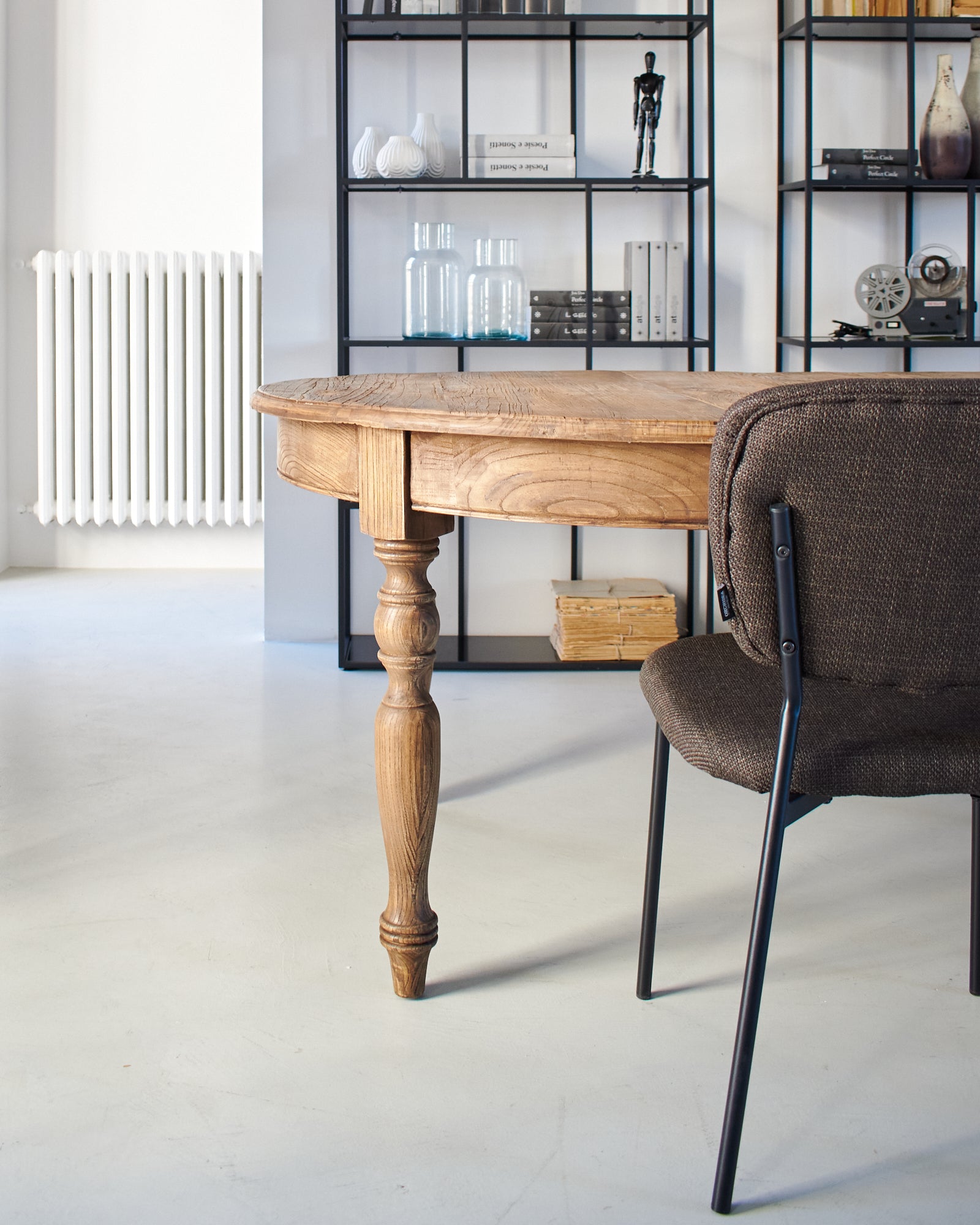 Tavolo allungabile in legno di olmo di recupero Grange 325 cm - OrchideaMilano1981