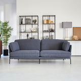 Divano 3 posti in tessuto bouclé Madison Avenue 220 cm - OrchideaMilano1981