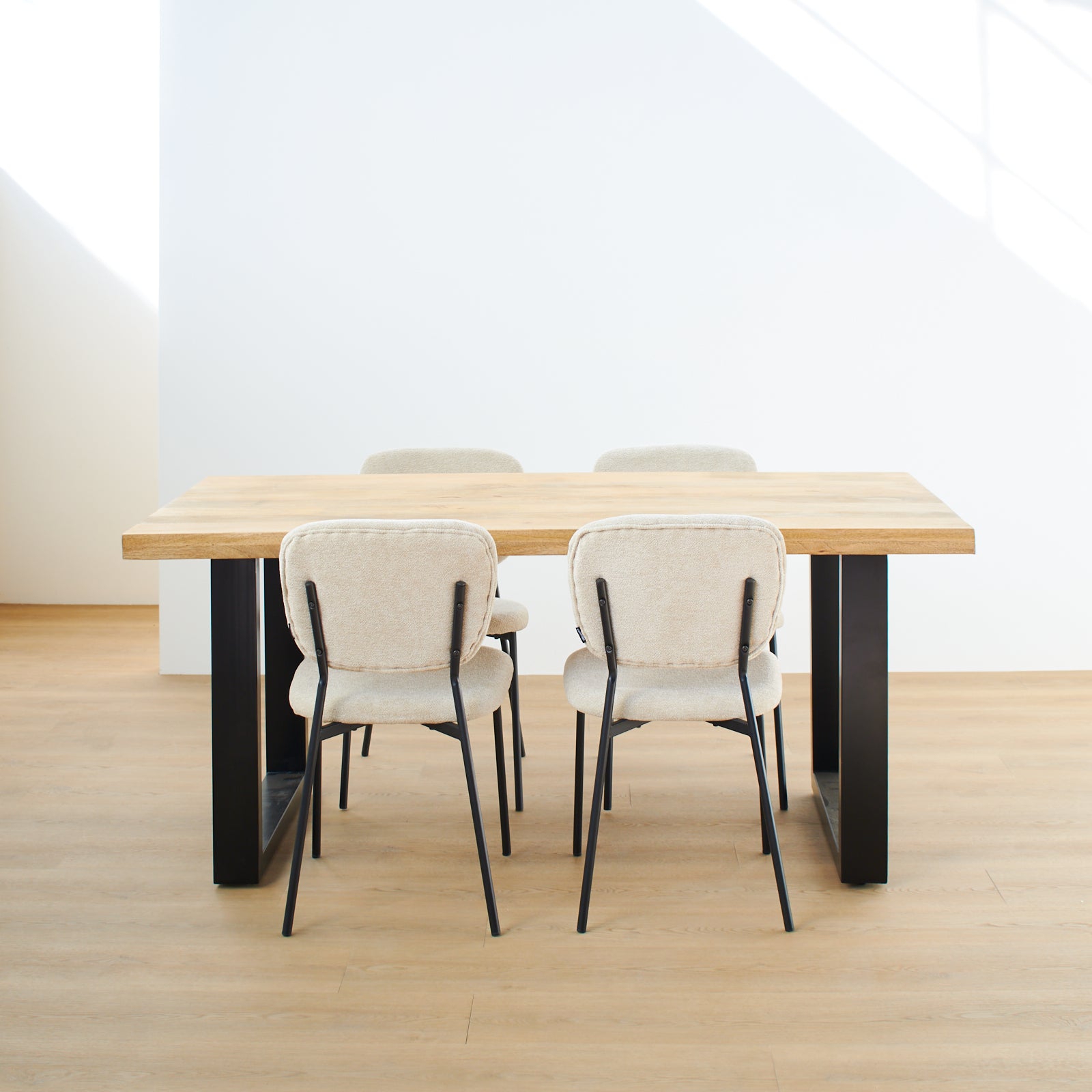 Tavolo in legno e ferro Fresno Small 180 cm - OrchideaMilano1981