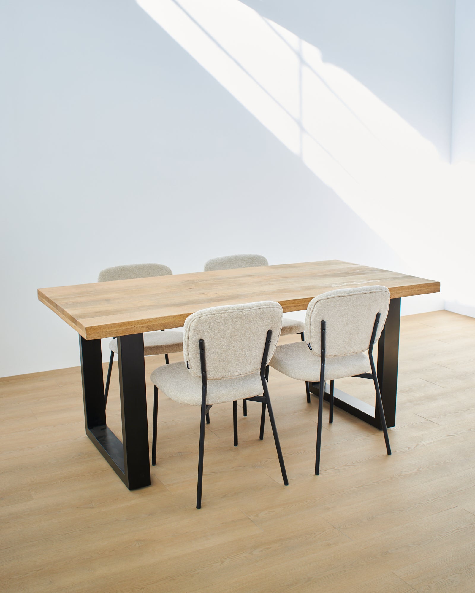 Tavolo in legno e ferro Fresno Small 180 cm - OrchideaMilano1981