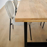 Tavolo in legno e ferro Fresno Small 180 cm - OrchideaMilano1981