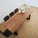 Tavolo in legno e ferro Denver Medium 200 cm - OrchideaMilano1981