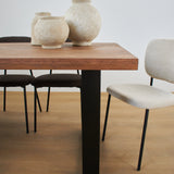 Tavolo in legno e ferro Denver Medium 200 cm - OrchideaMilano1981