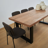 Tavolo in legno e ferro Denver Medium 200 cm - OrchideaMilano1981