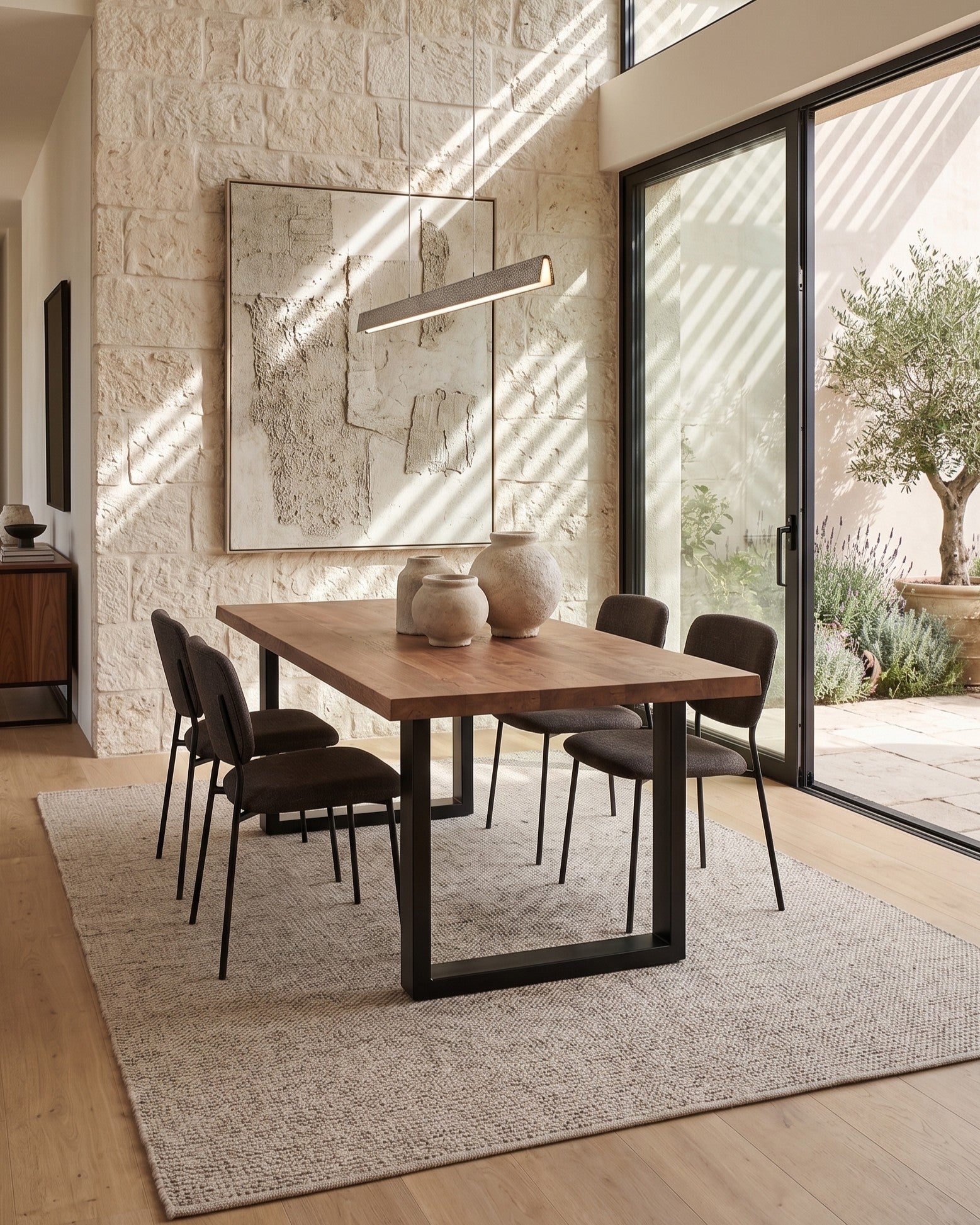 Tavolo in legno e ferro Denver Medium 200 cm - OrchideaMilano1981