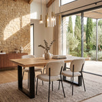Tavolo in legno e ferro Fresno Small 180 cm - OrchideaMilano1981