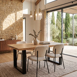 Tavolo in legno e ferro Fresno Small 180 cm - OrchideaMilano1981