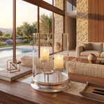 Lanterna portacandele in fusione di alluminio Luxury Home - OrchideaMilano1981
