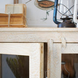 Credenza in legno e vetro Pantelleria 70 cm - OrchideaMilano1981