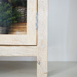 Credenza in legno e vetro Pantelleria 70 cm - OrchideaMilano1981