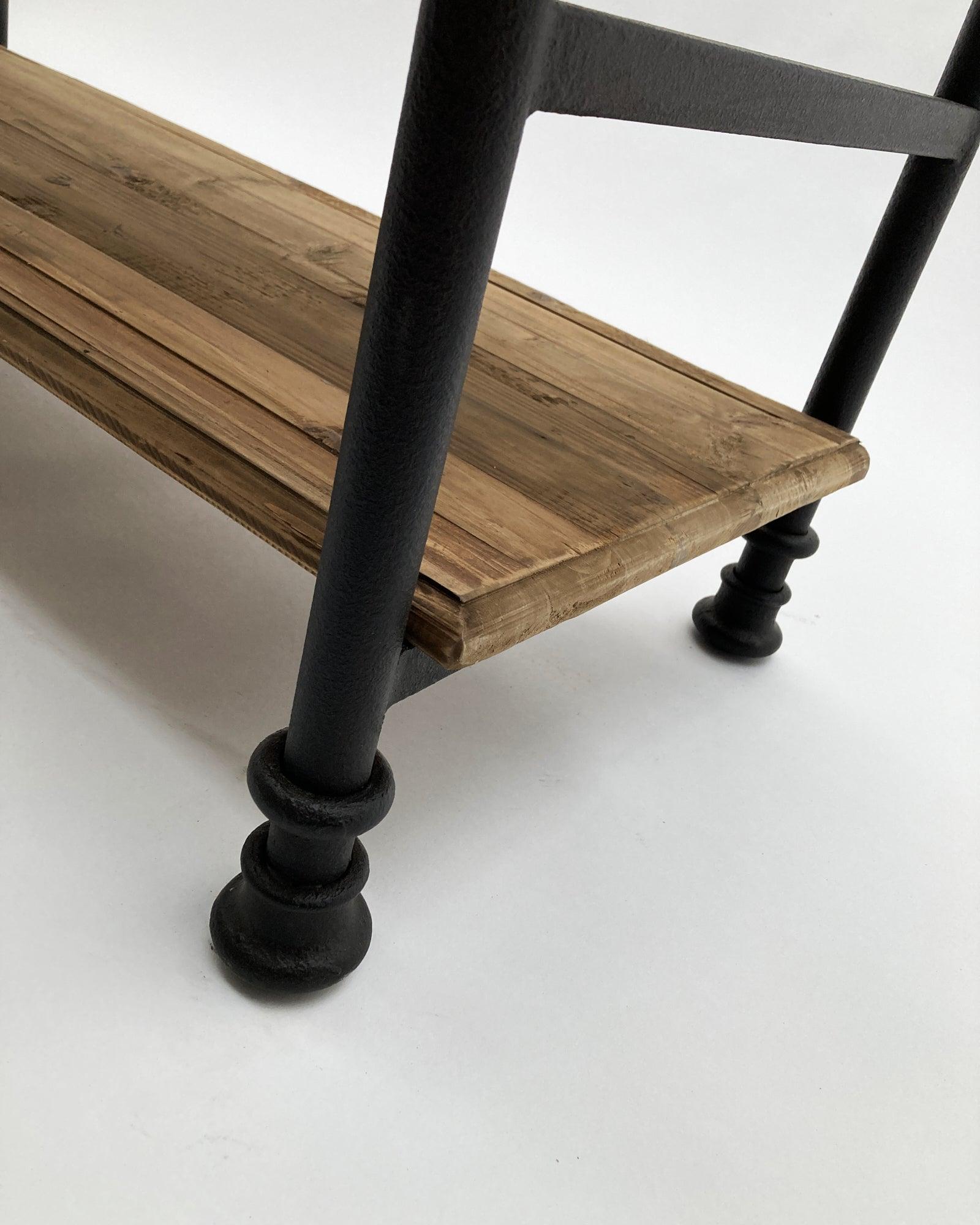 Libreria industriale in legno e ferro Boulangerie 115 cm - OrchideaMilano1981