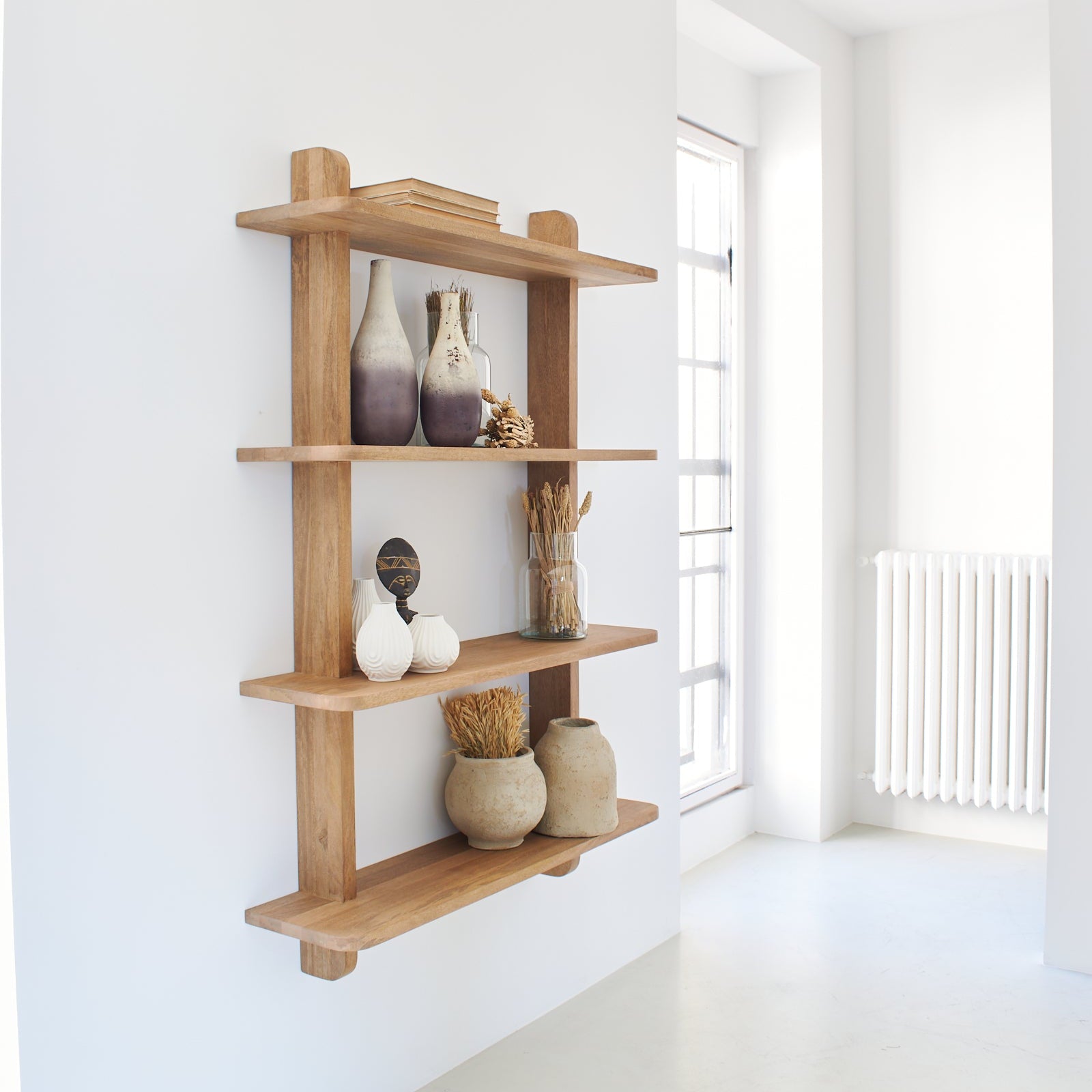 Libreria da parete in legno Skyline 110 cm - OrchideaMilano1981