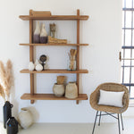 Libreria da parete in legno Skyline 110 cm - OrchideaMilano1981