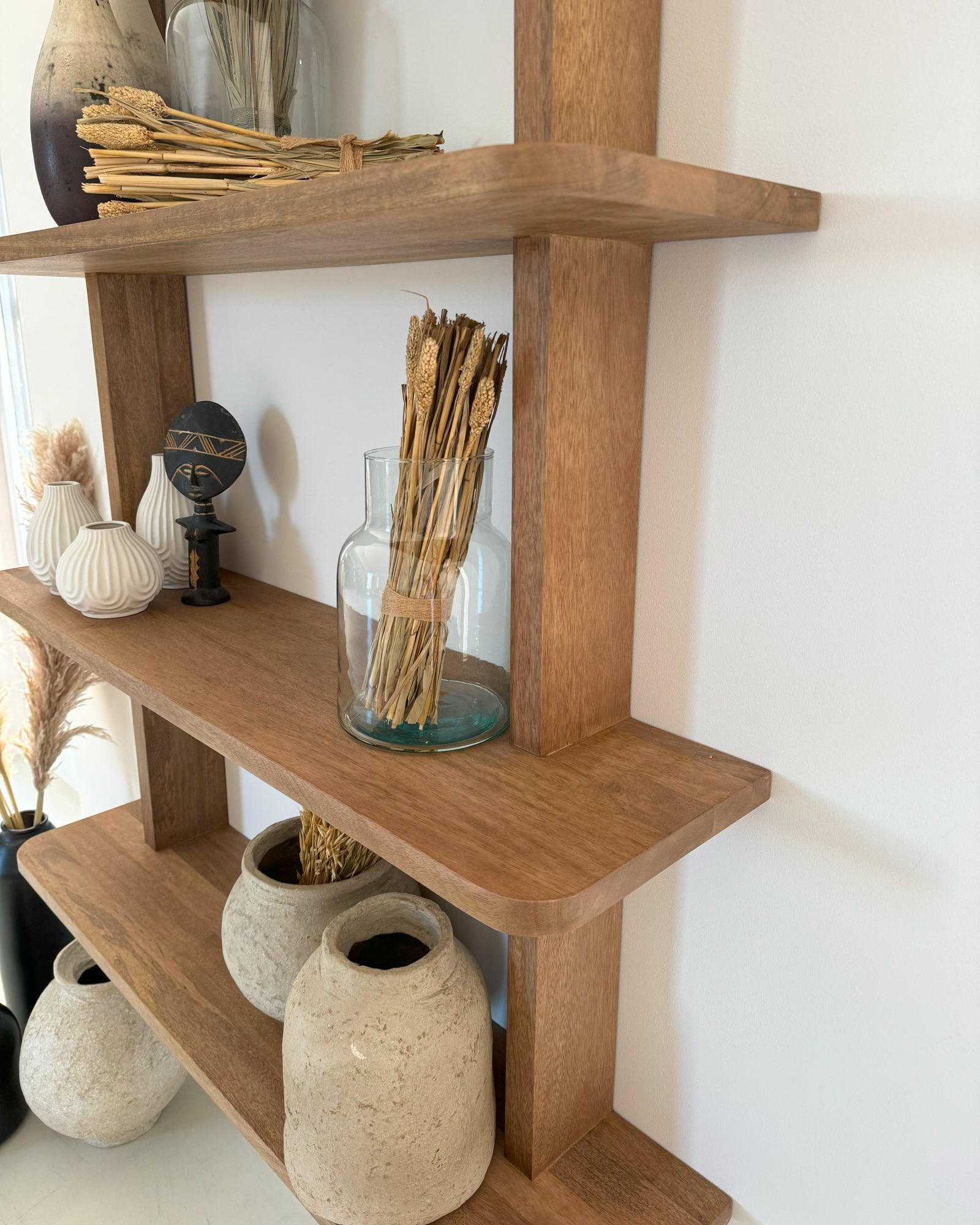Libreria da parete in legno Skyline 110 cm - OrchideaMilano1981