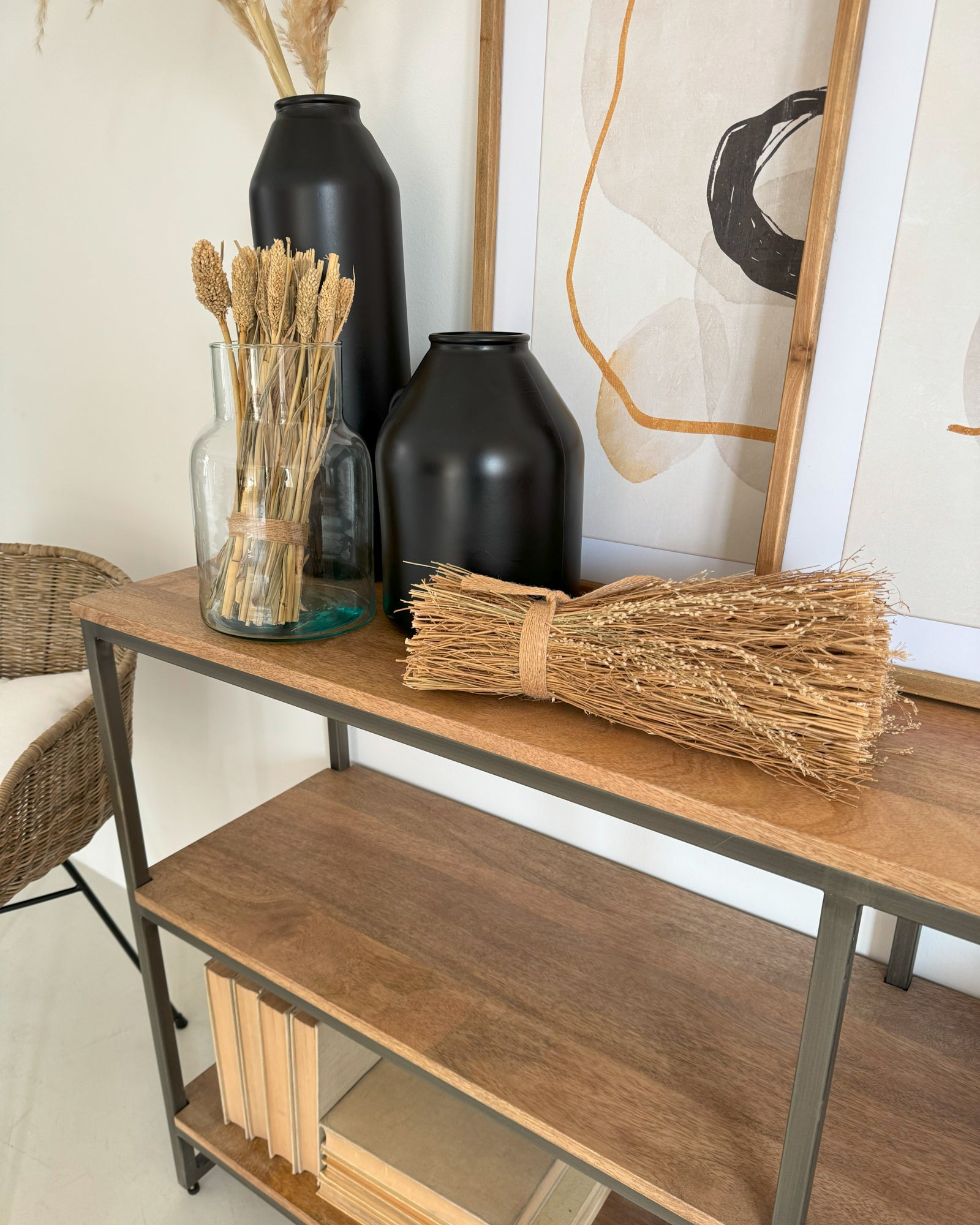 Libreria in legno e ferro Skyline 150 cm - OrchideaMilano1981