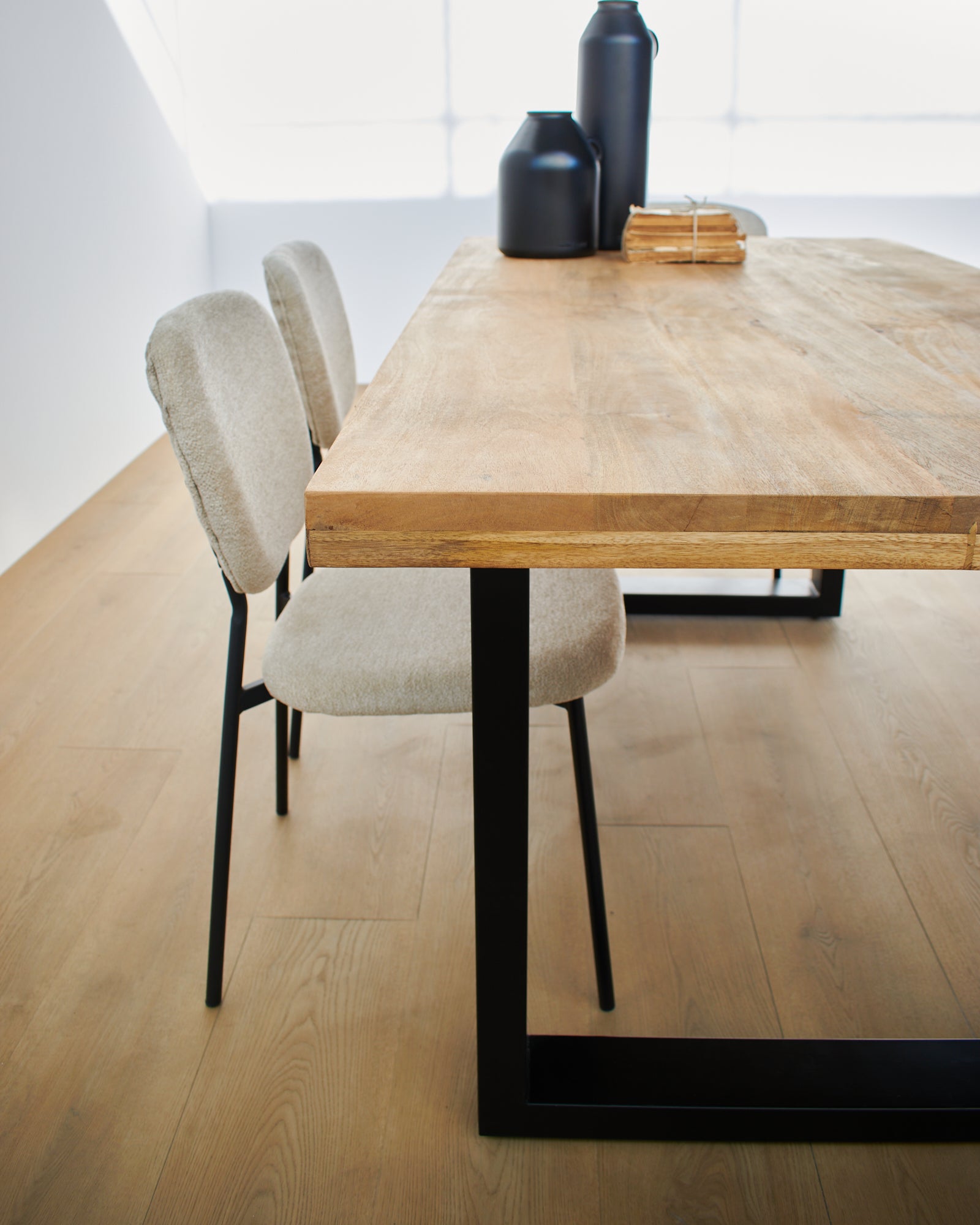 Tavolo in legno e ferro Fresno Small 180 cm - OrchideaMilano1981
