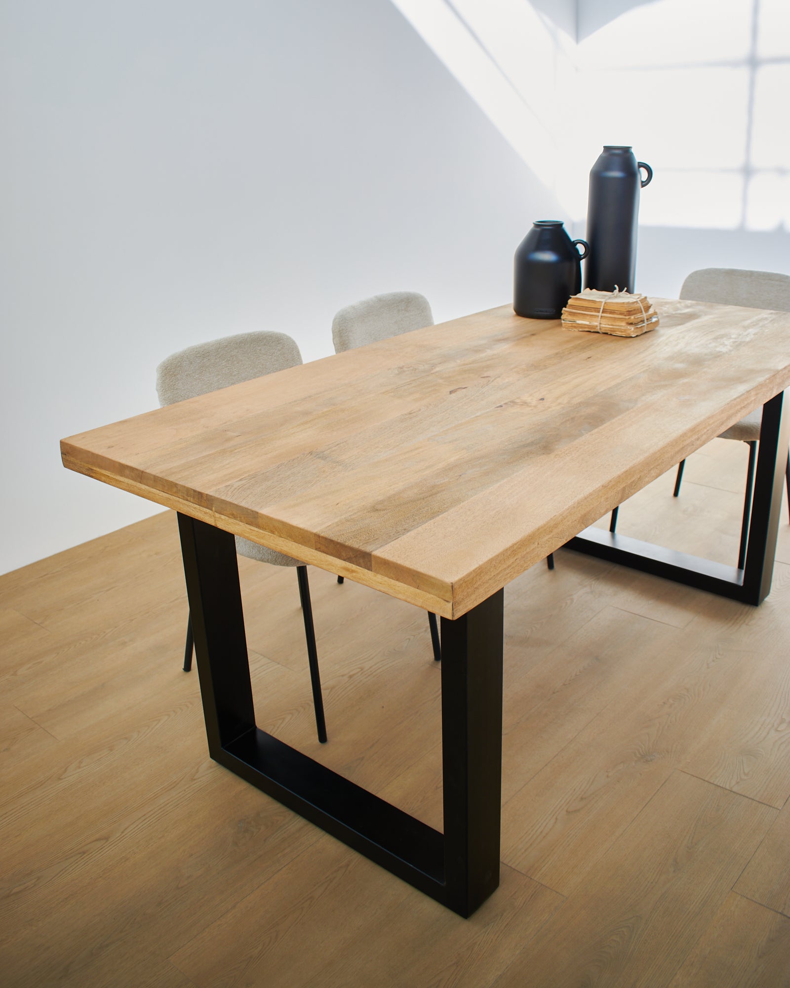 Tavolo in legno e ferro Fresno Small 180 cm - OrchideaMilano1981