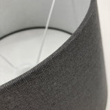 Paralume impero in tessuto Dark Grey 40 cm set di 6 - OrchideaMilano1981