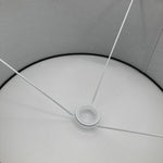 Paralume impero in tessuto Dark Grey 50 cm set di 4 - OrchideaMilano1981