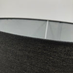 Paralume impero in tessuto Dark Grey 50 cm set di 4 - OrchideaMilano1981