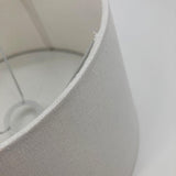 Paralume impero in tessuto White 35 cm set di 8 - OrchideaMilano1981