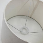 Paralume impero in tessuto White 35 cm set di 8 - OrchideaMilano1981