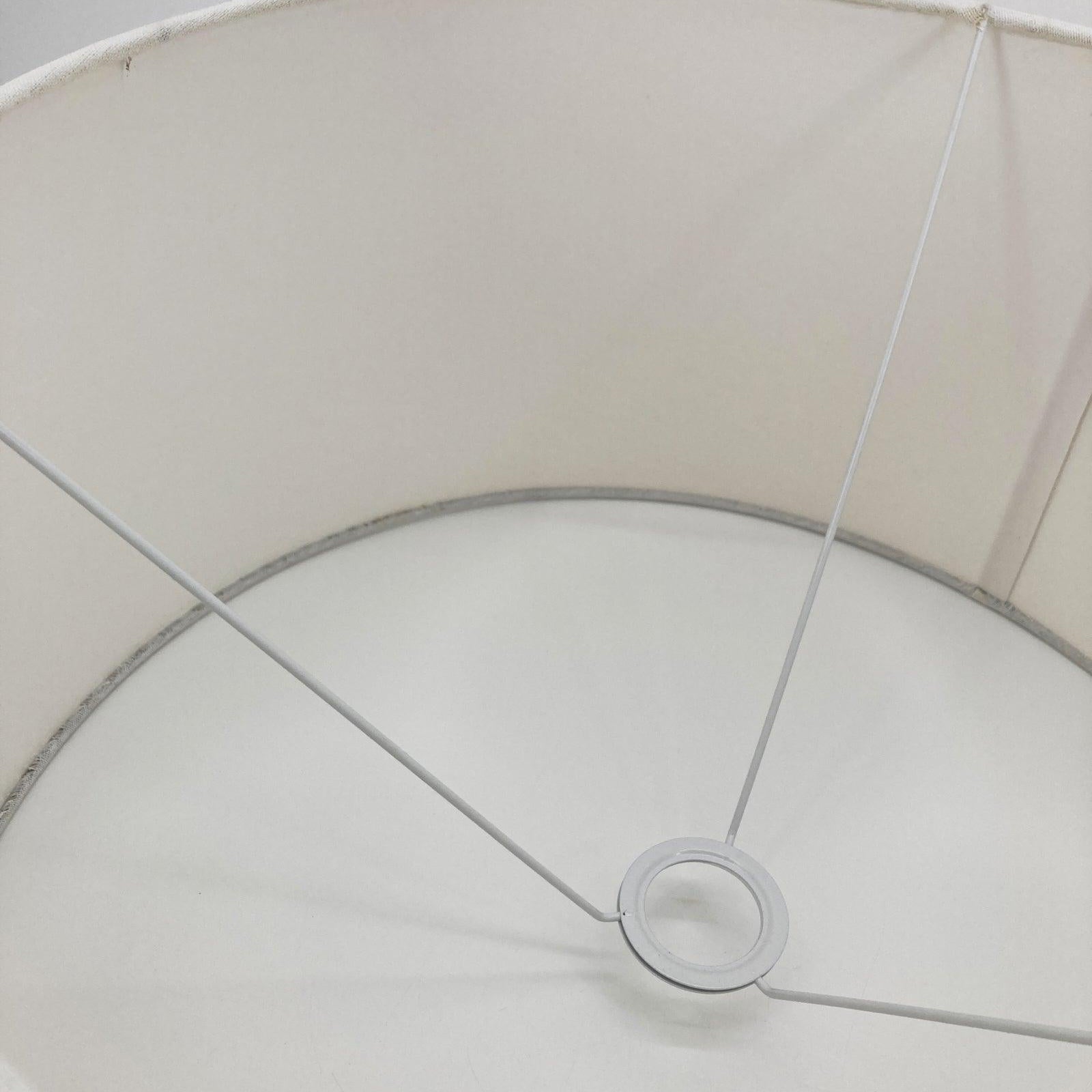 Paralume impero in tessuto White 55 cm set di 4 - OrchideaMilano1981