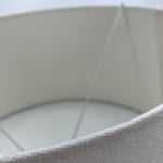 Paralume impero in tessuto White 50 cm set di 4 - OrchideaMilano1981