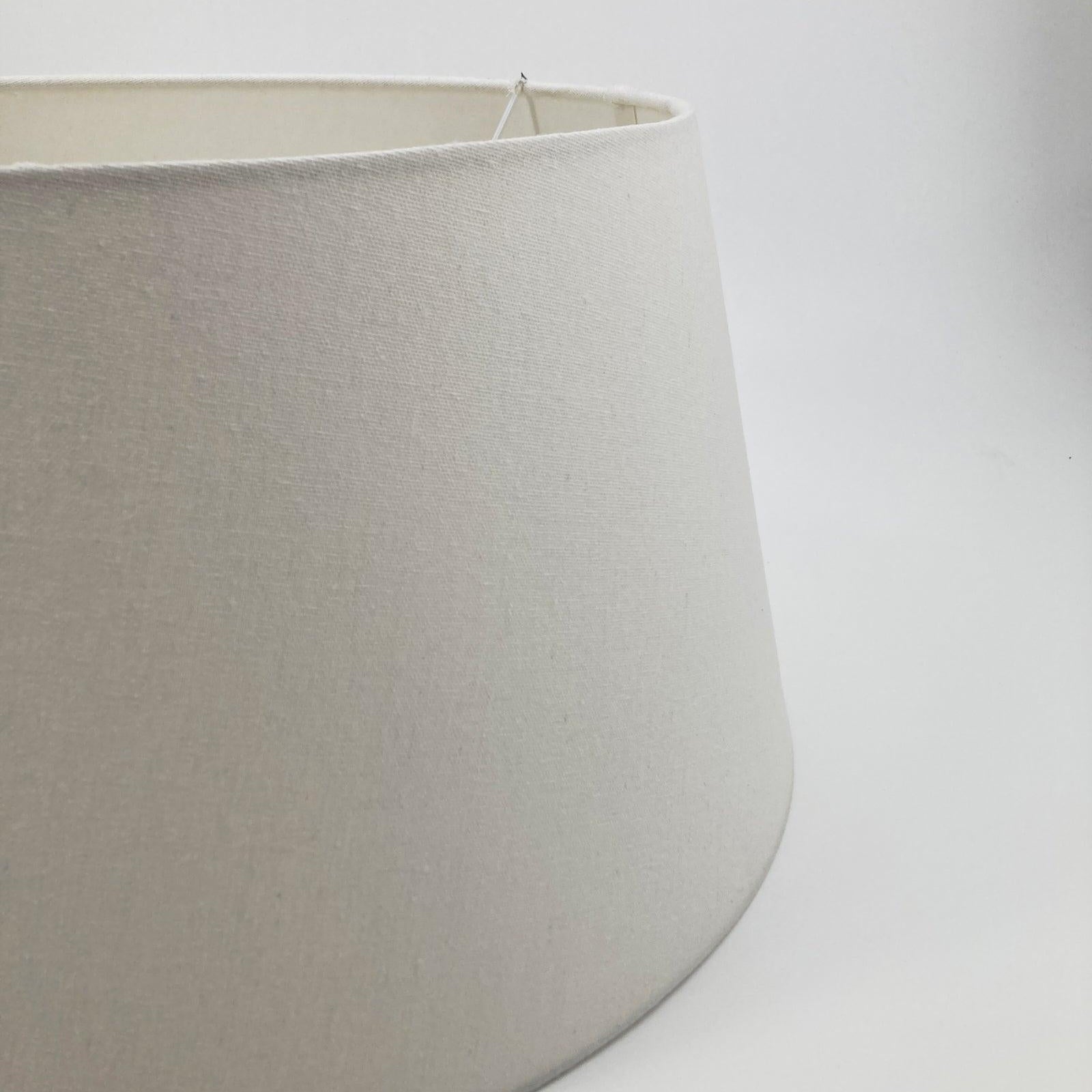 Paralume impero in tessuto White 50 cm set di 4 - OrchideaMilano1981
